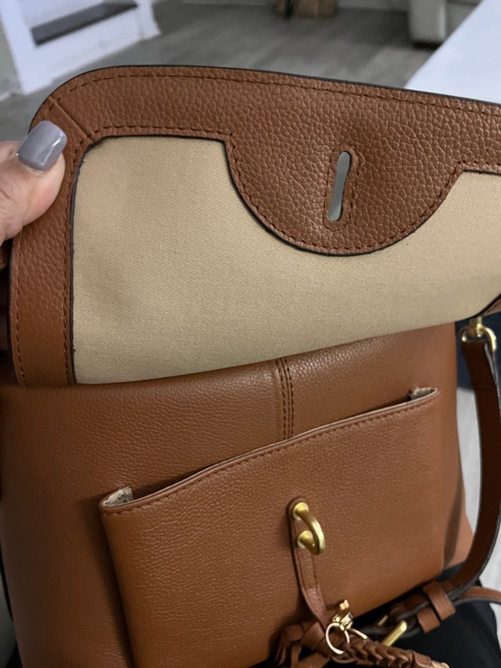 See By Chloe Leather Shoulder Bag - Picture 5 of 14